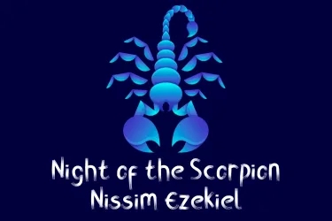 Night of the Scorpion - by Nissim Ezekiel